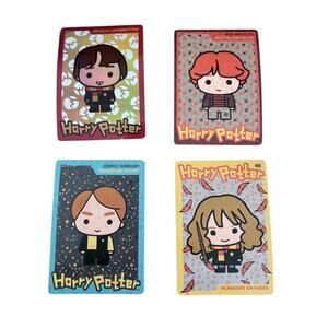 Harry Potter Collector Cards Character Bundle (4 Cards) – 1 Foil